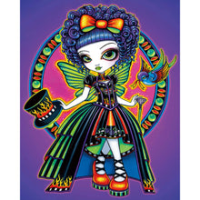 Load image into Gallery viewer, AB Diamond Painting - Full Round - wizard girl (40*50CM)
