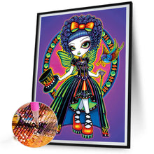 Load image into Gallery viewer, AB Diamond Painting - Full Round - wizard girl (40*50CM)
