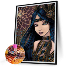 Load image into Gallery viewer, AB Diamond Painting - Full Round - wizard girl (40*50CM)
