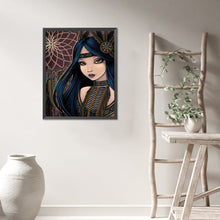 Load image into Gallery viewer, AB Diamond Painting - Full Round - wizard girl (40*50CM)
