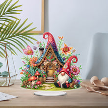 Load image into Gallery viewer, Acrylic Special Shaped Forest Hut Table Top Diamond Painting Ornament Art Kits
