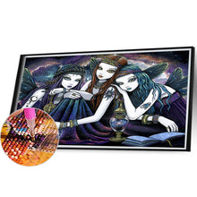 Load image into Gallery viewer, AB Diamond Painting - Full Round - magic fairies (55*40CM)
