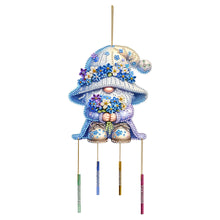 Load image into Gallery viewer, Cartoon Diamond Art Sun Catcher Double Sided DIY Crystal Wind Chimes Pendant Kit
