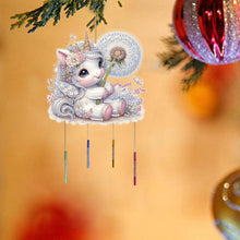 Load image into Gallery viewer, Cartoon Diamond Art Sun Catcher Double Sided DIY Crystal Wind Chimes Pendant Kit
