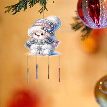Load image into Gallery viewer, Cartoon Diamond Art Sun Catcher Double Sided DIY Crystal Wind Chimes Pendant Kit
