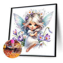 Load image into Gallery viewer, Diamond Painting - Full Round - tulip girl (30*30CM)
