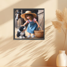 Load image into Gallery viewer, Diamond Painting - Full Round - cowgirl (30*30CM)
