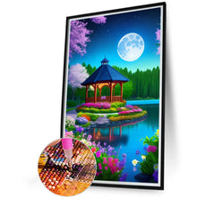 Load image into Gallery viewer, AB Diamond Painting - Full Round - garden at night (40*65CM)
