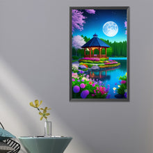 Load image into Gallery viewer, AB Diamond Painting - Full Round - garden at night (40*65CM)
