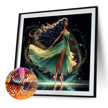 Load image into Gallery viewer, Diamond Painting - Full Round - dancing princess tiana (40*40CM)
