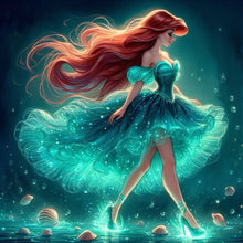 Load image into Gallery viewer, Diamond Painting - Full Round - dancing princess ariel (40*40CM)
