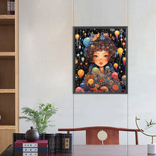 Load image into Gallery viewer, Diamond Painting - Full Round - ethereal girl (40*50CM)
