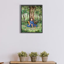 Load image into Gallery viewer, Diamond Painting - Full Square - rest under tree (30*40CM)
