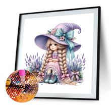 Load image into Gallery viewer, Diamond Painting - Full Square - lavender girl (30x30CM)
