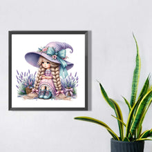 Load image into Gallery viewer, Diamond Painting - Full Square - lavender girl (30x30CM)
