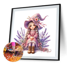 Load image into Gallery viewer, Diamond Painting - Full Square - lavender girl (30x30CM)
