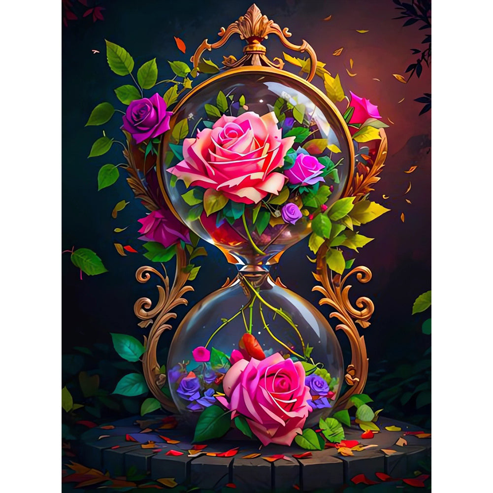 Diamond Painting - Full Round - flower funnel (30*40CM)