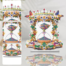 Load image into Gallery viewer, Hourglass Special Shaped Diamond Painting Desktop Ornaments Kit Home Table Decor
