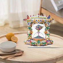 Load image into Gallery viewer, Hourglass Special Shaped Diamond Painting Desktop Ornaments Kit Home Table Decor
