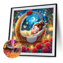 Load image into Gallery viewer, Diamond Painting - Full Round - sleeping princess belle (40*40CM)
