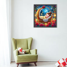 Load image into Gallery viewer, Diamond Painting - Full Round - sleeping princess belle (40*40CM)
