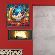 Load image into Gallery viewer, Diamond Painting - Full Round - sleeping princess belle (40*40CM)
