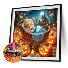 Load image into Gallery viewer, Diamond Painting - Full Round - sleeping princess anna (40*40CM)
