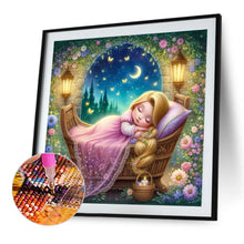 Load image into Gallery viewer, Diamond Painting - Full Round - Sleeping Rapunzel (40*40CM)
