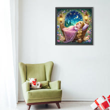 Load image into Gallery viewer, Diamond Painting - Full Round - Sleeping Rapunzel (40*40CM)
