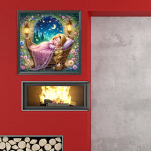 Load image into Gallery viewer, Diamond Painting - Full Round - Sleeping Rapunzel (40*40CM)
