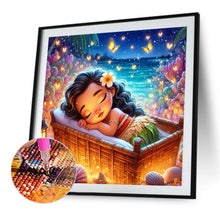 Load image into Gallery viewer, Diamond Painting - Full Round - sleeping princess moana (40*40CM)
