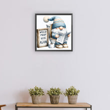 Load image into Gallery viewer, Diamond Painting - Full Round - Goblin reading newspaper in toilet (30*30CM)
