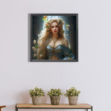 Load image into Gallery viewer, Diamond Painting - Full Round - goddess of literature and art (40*40CM)
