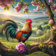 Load image into Gallery viewer, Diamond Painting - Full Round - Rooster (30*30CM)
