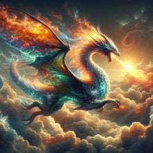 Load image into Gallery viewer, Diamond Painting - Full Round - pterosaur (30*30CM)
