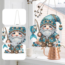 Load image into Gallery viewer, Acrylic Gnome Diamond Painting Home Decor Rhinestone Diamond Art Window Pendants
