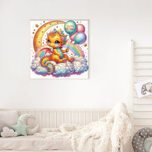 Load image into Gallery viewer, Diamond Painting - Partial Special Shaped - rainbow cloud dragon (30*30CM)
