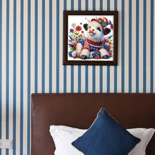 Load image into Gallery viewer, Diamond Painting - Partial Special Shaped - independence day white cow (40*40CM)
