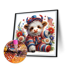 Load image into Gallery viewer, Diamond Painting - Partial Special Shaped - independence Day (40*40CM)
