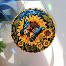 Load image into Gallery viewer, Acrylic Animal Diamond Art Hanging Pendant Colorful Diamond Painting Home Decor
