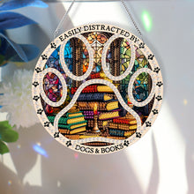 Load image into Gallery viewer, Acrylic Animal Diamond Art Hanging Pendant Colorful Diamond Painting Home Decor
