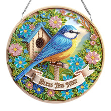 Load image into Gallery viewer, Acrylic Animal Diamond Art Hanging Pendant Colorful Diamond Painting Home Decor

