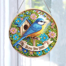 Load image into Gallery viewer, Acrylic Animal Diamond Art Hanging Pendant Colorful Diamond Painting Home Decor
