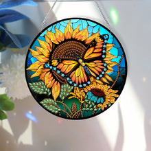 Load image into Gallery viewer, Acrylic Animal Diamond Art Hanging Pendant Colorful Diamond Painting Home Decor
