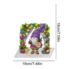 Load image into Gallery viewer, Acrylic Special Shaped Dwarf Diamond Painting Desktop Ornaments Kit for Beginner
