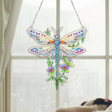Load image into Gallery viewer, Acrylic Bird Butterfly Dragonfly Diamond Painting Hanging Decorations Home Decor
