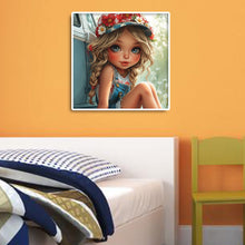 Load image into Gallery viewer, Diamond Painting - Full Round - girl (30*30CM)
