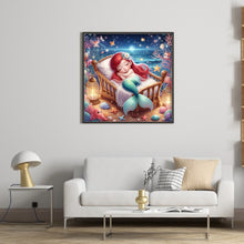 Load image into Gallery viewer, Diamond Painting - Full Round - Disney princess sleeping little mermaid (40*40CM)
