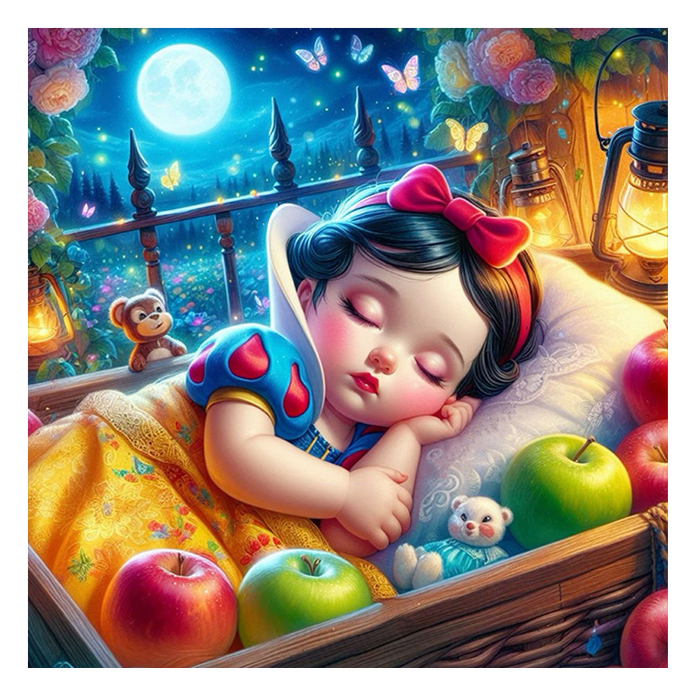 Diamond Painting - Full Round - disney princess snow white (40*40CM)