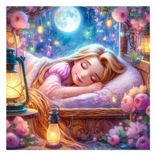 Load image into Gallery viewer, Diamond Painting - Full Round - Disney Princess Rapunzel (40*40CM)
